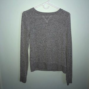 Gray Sky and Sparrow crew sweater